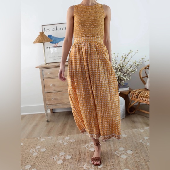 *NWT* Marea by Liz Joy Charlotte Skirt - Marigold Thistle. Sz. L - Picture 2 of 10